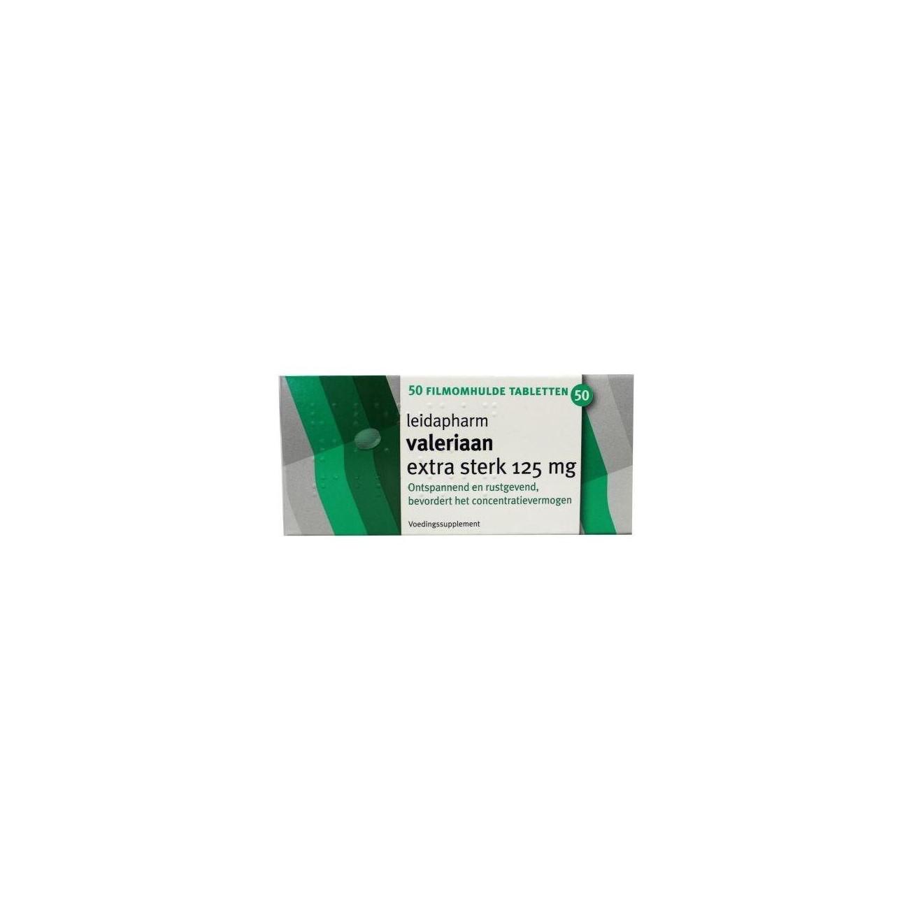 Valeriaanextract 125 Mg 50 Tabletten