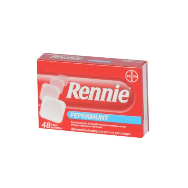 Rennies kauwtabletten (48 stuks)