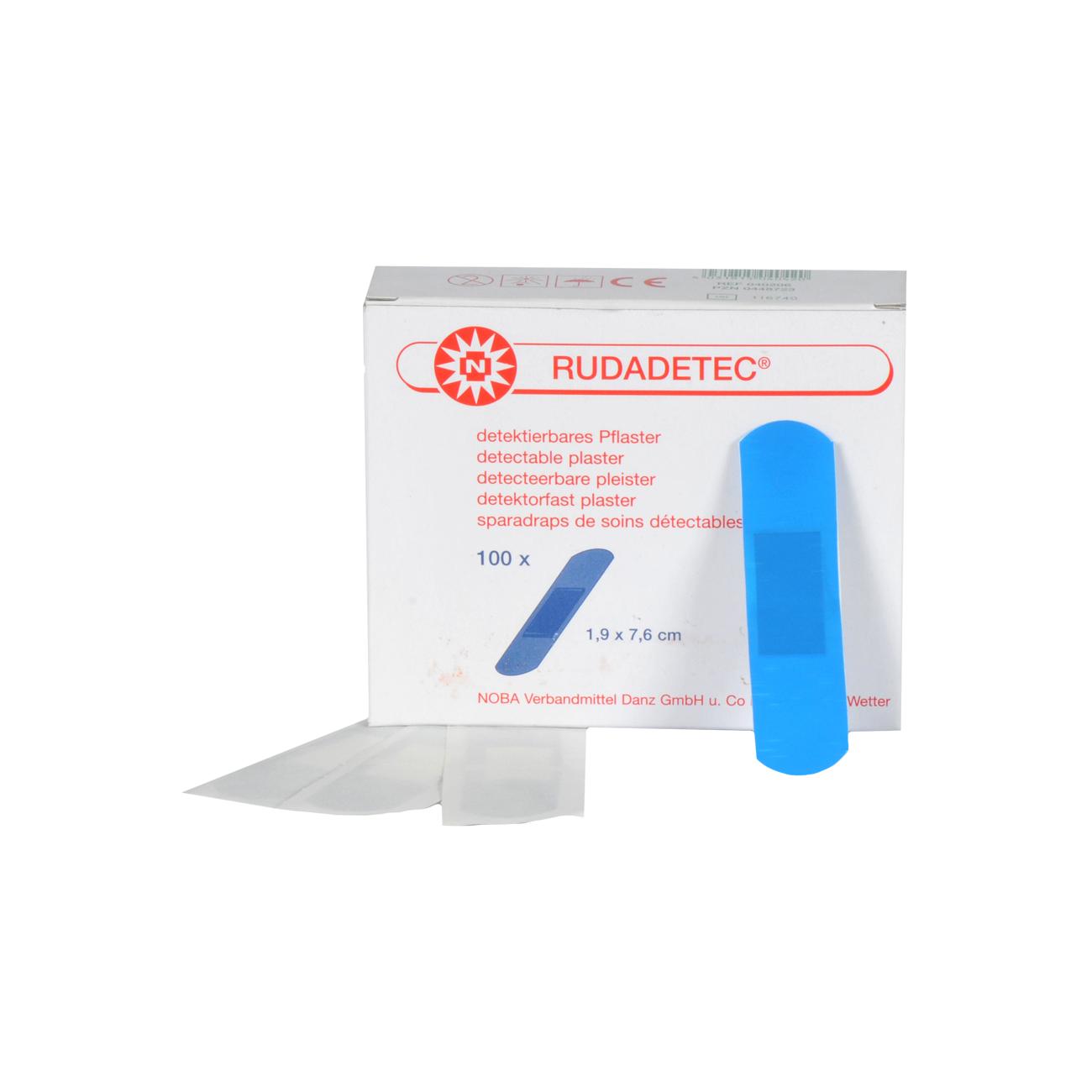 Rudadetec detecteerbare pleisters 1,9 cm x 7,6 cm